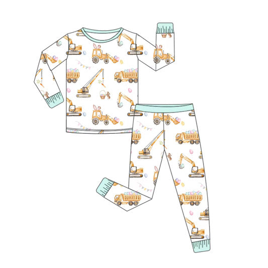 The Easter Construction Boys Two Piece Set