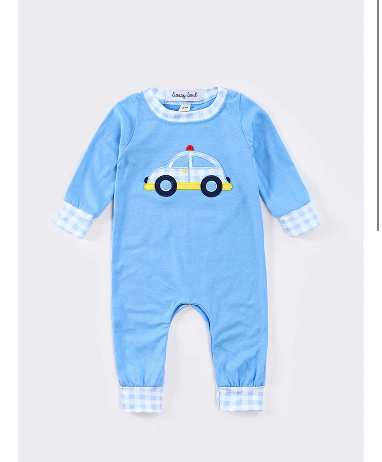 Boys Police Romper