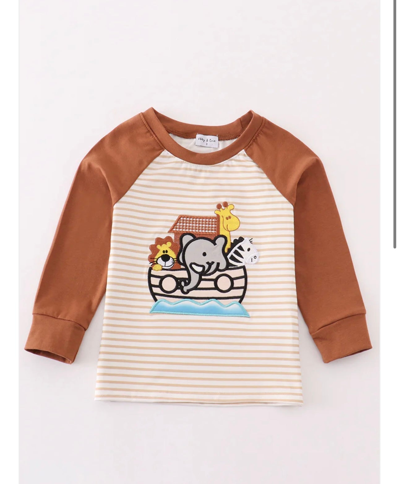 Noah’s Ark Boy Top