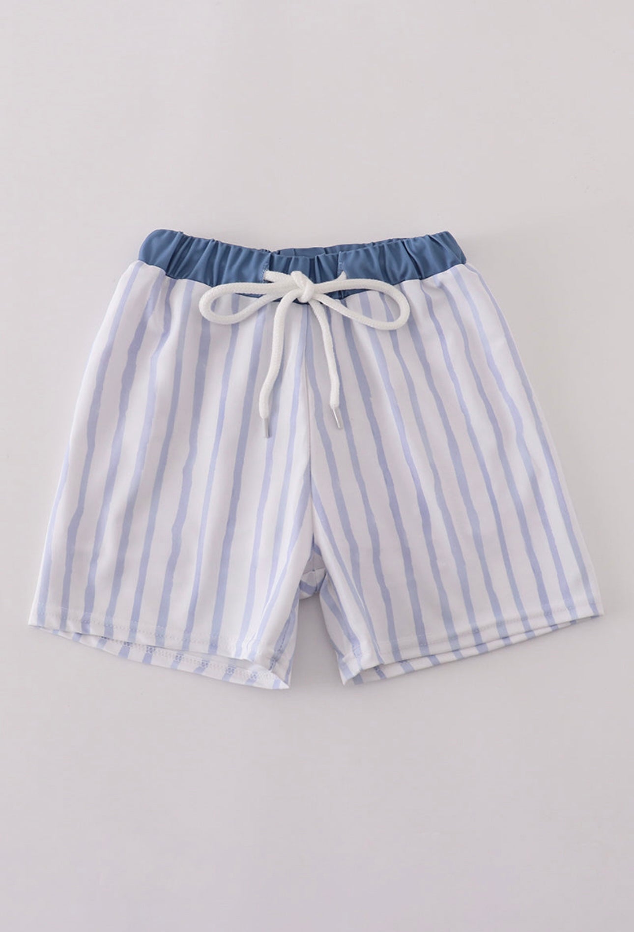 Boy Blue stripe swim trunks