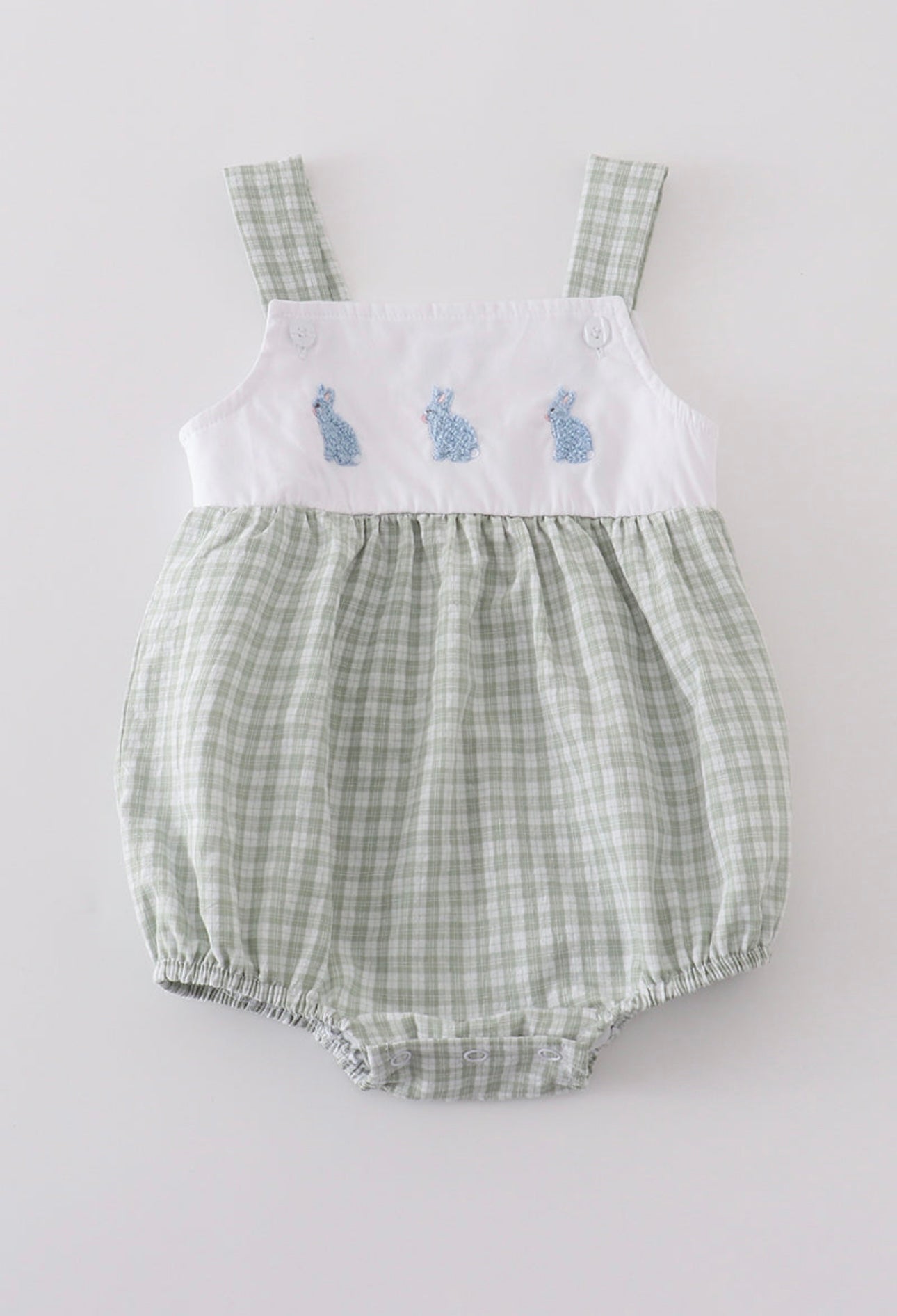 Boy French knot bunny bubble