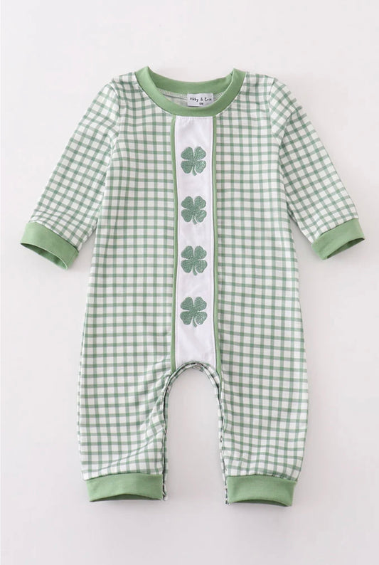 Boys Clover Romper