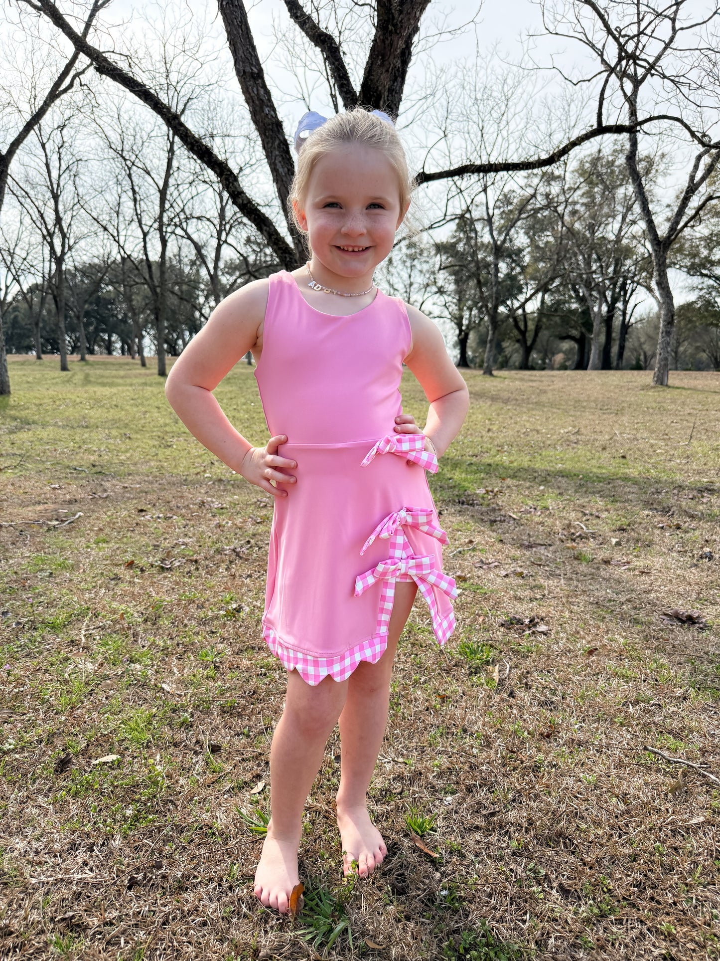 The Signature Bow Dress Girls