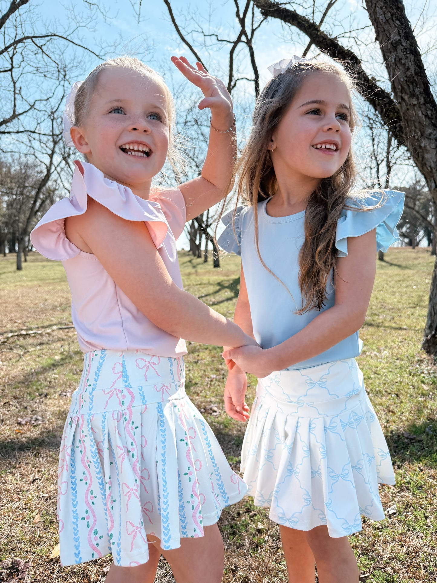 The Blue Bow Set Girls