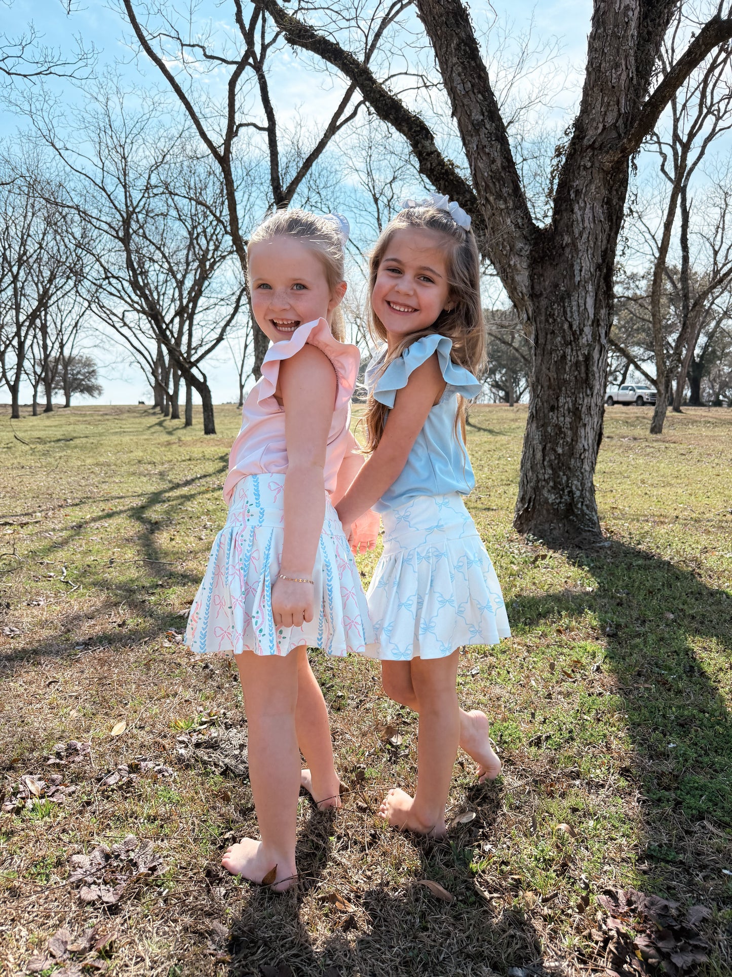 The Blue Bow Set Girls
