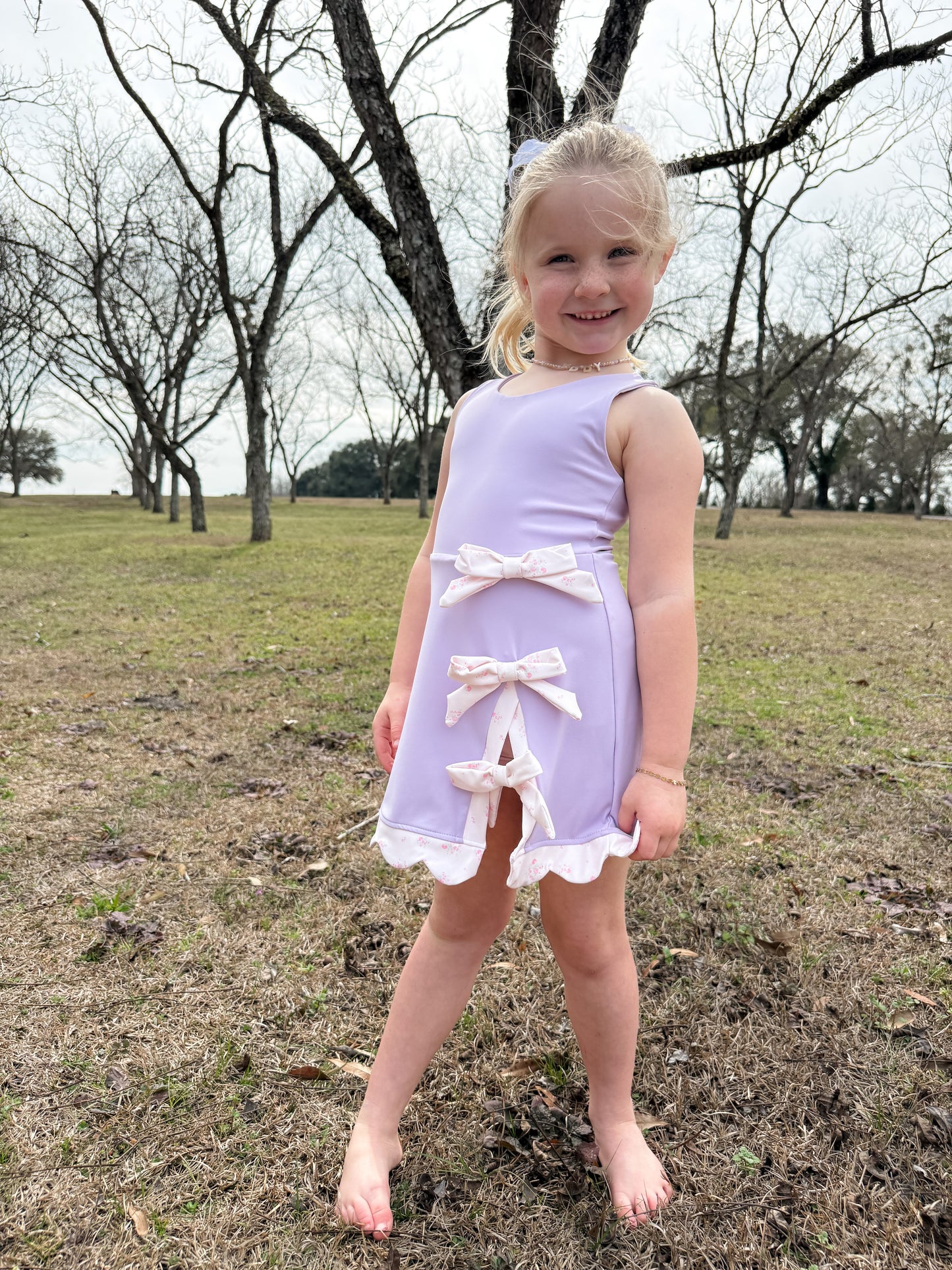 The Signature Bow Dress Girls