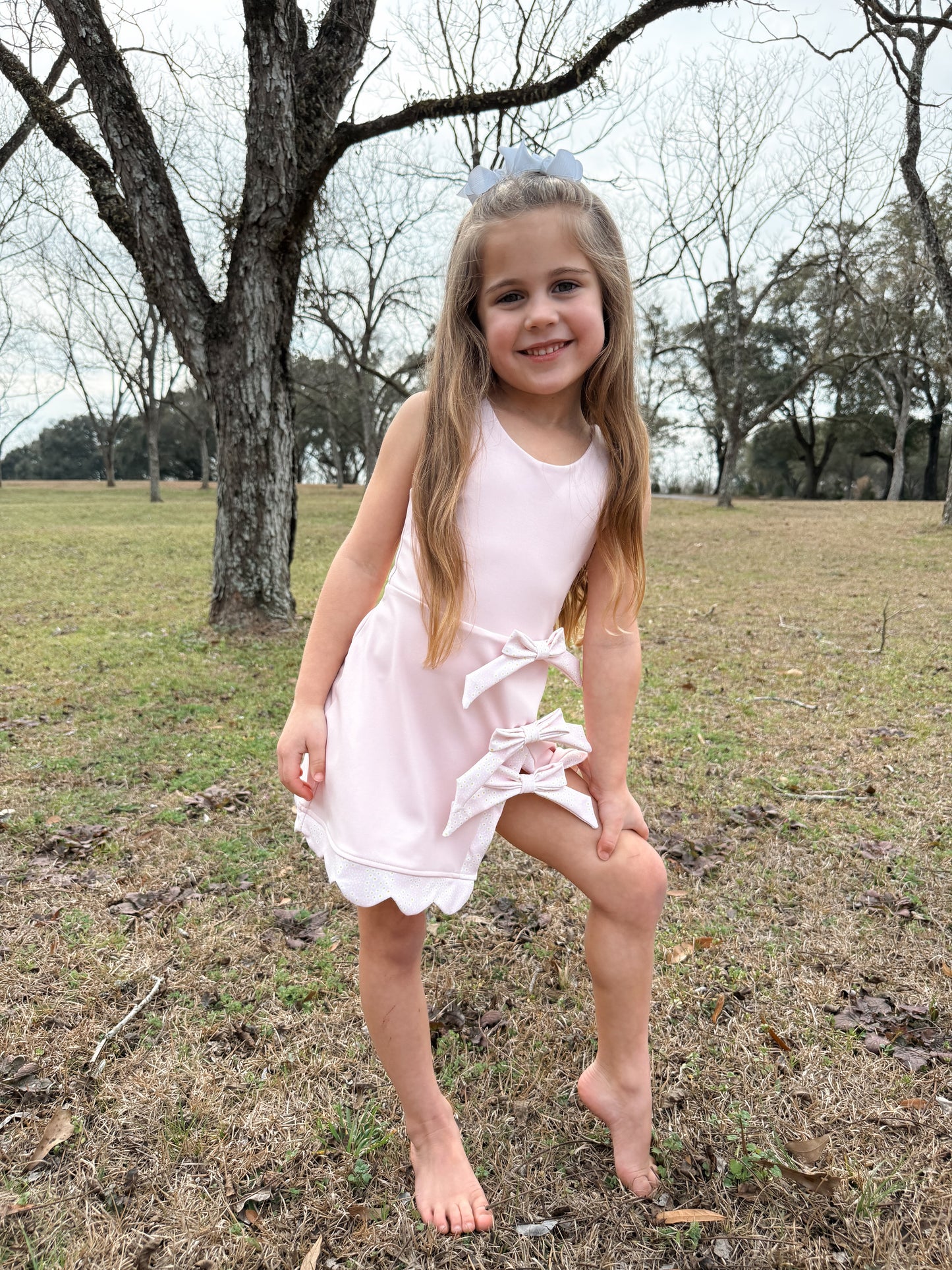 The Signature Bow Dress Girls
